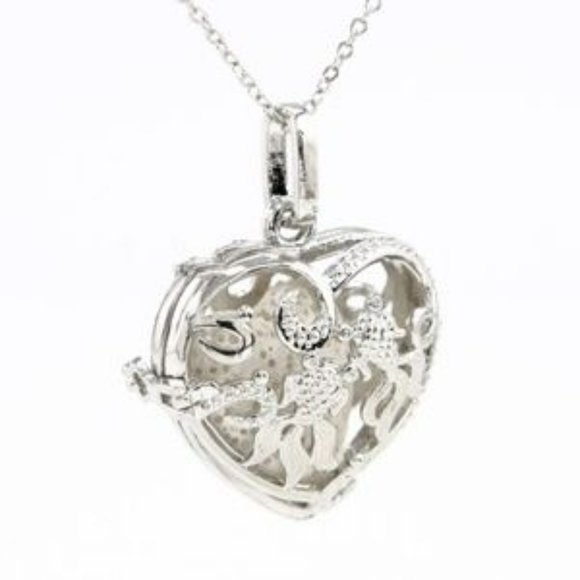 Heart Essential Oil Diffuser Pendant - Picture 5 of 5